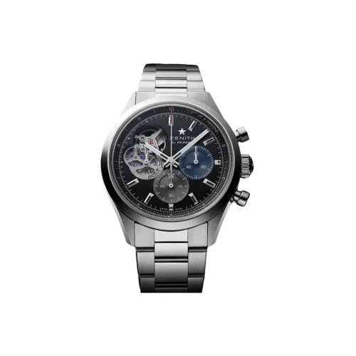 ZENITH Автоматический Механический Movement Унисекс Chronomaster Sport флагманская коллекция Часы 39,5 мм Черные
