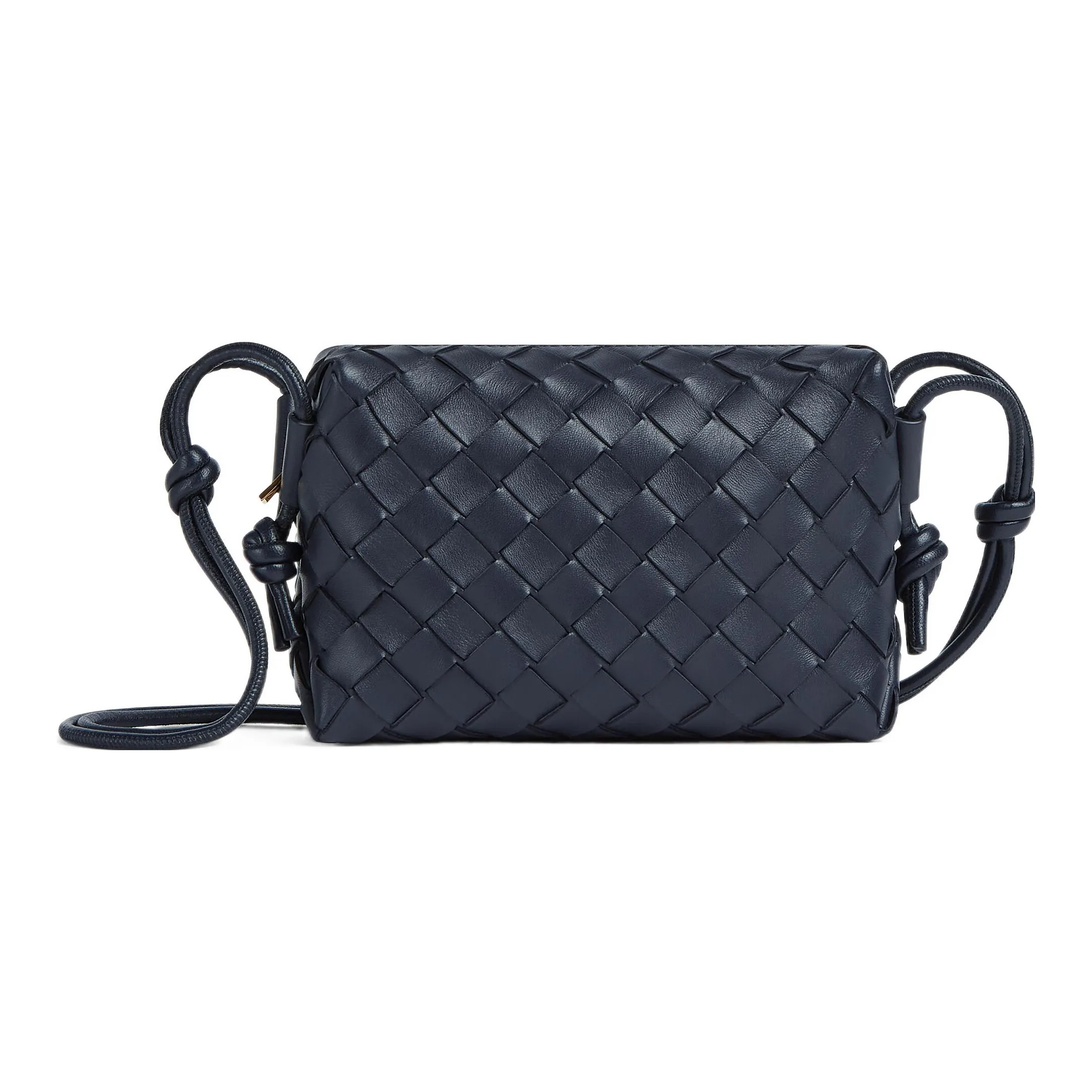 Bottega Veneta LOOP Lambskin Camera Bag, Crossbody Bag, Shoulder Bag Women's Space Gray
