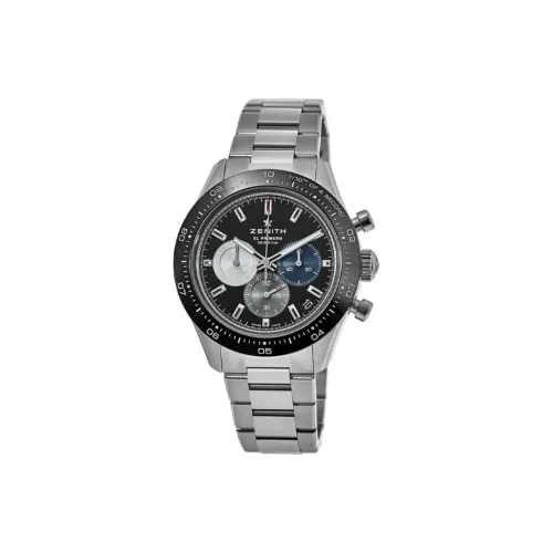 ZENITH Механический Movement Мужские Chronomaster Sport флагманская коллекция часы 41 мм черные