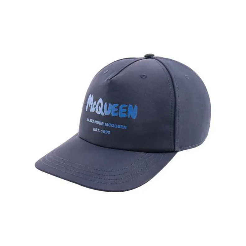 Alexander McQueen Logo Printed Baseball Cap