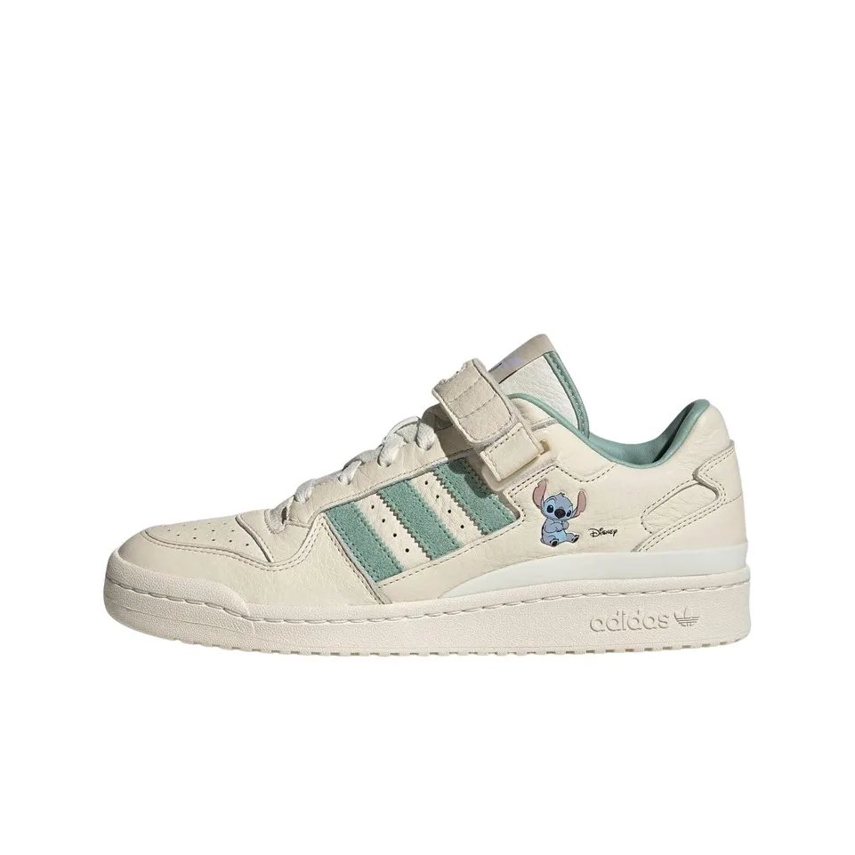 Adidas Originals Forum Low Disney Stitch Wonder White