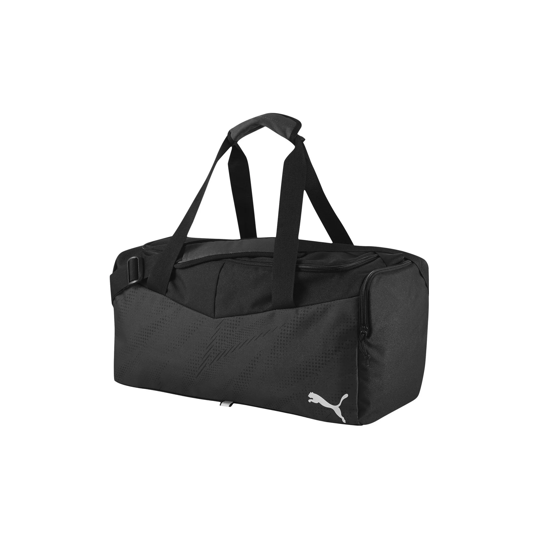 PUMA Fabric Sports Bag, Handbag, Shoulder Bag, Gym Bag Tubas Unisex Black