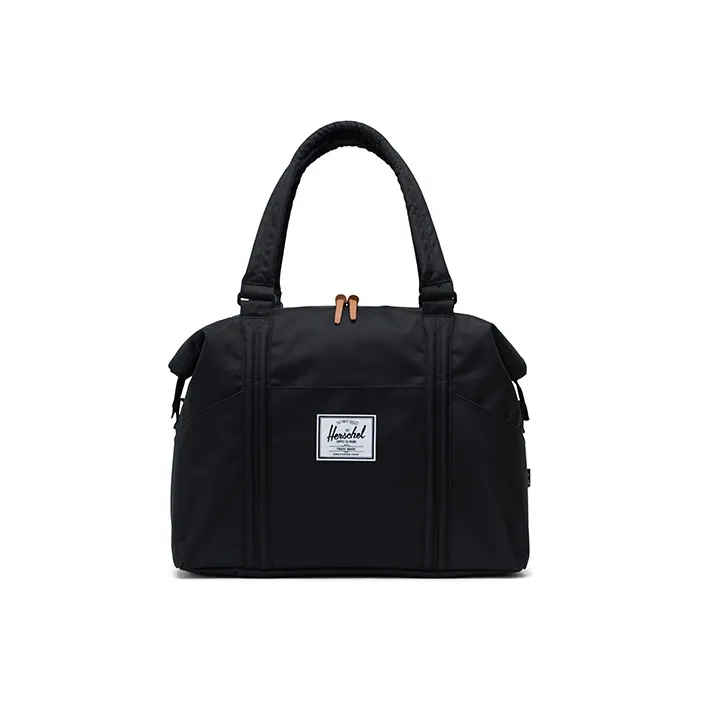 Herschel Cotton Backpack Travel Bag Laptop Bag Storage Bag Handbag Large Size Unisex STRAND Black