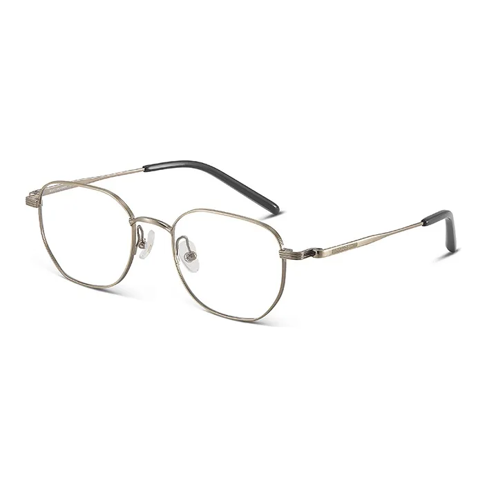 MUJOSH Пластиковая оправа Титан Нерегулярная форма Очки с диоптрией Унисекс