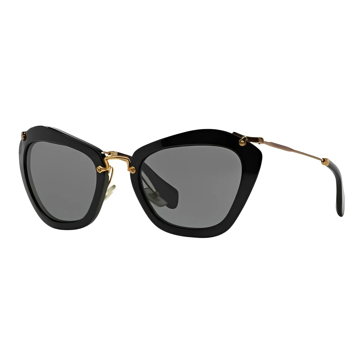 MIU MIU Plate Frame Cat Eye Sunglasses Women's