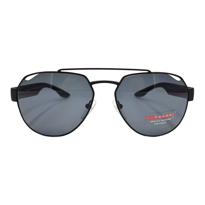 PRADA Солнцезащитные очки Черные Мужские