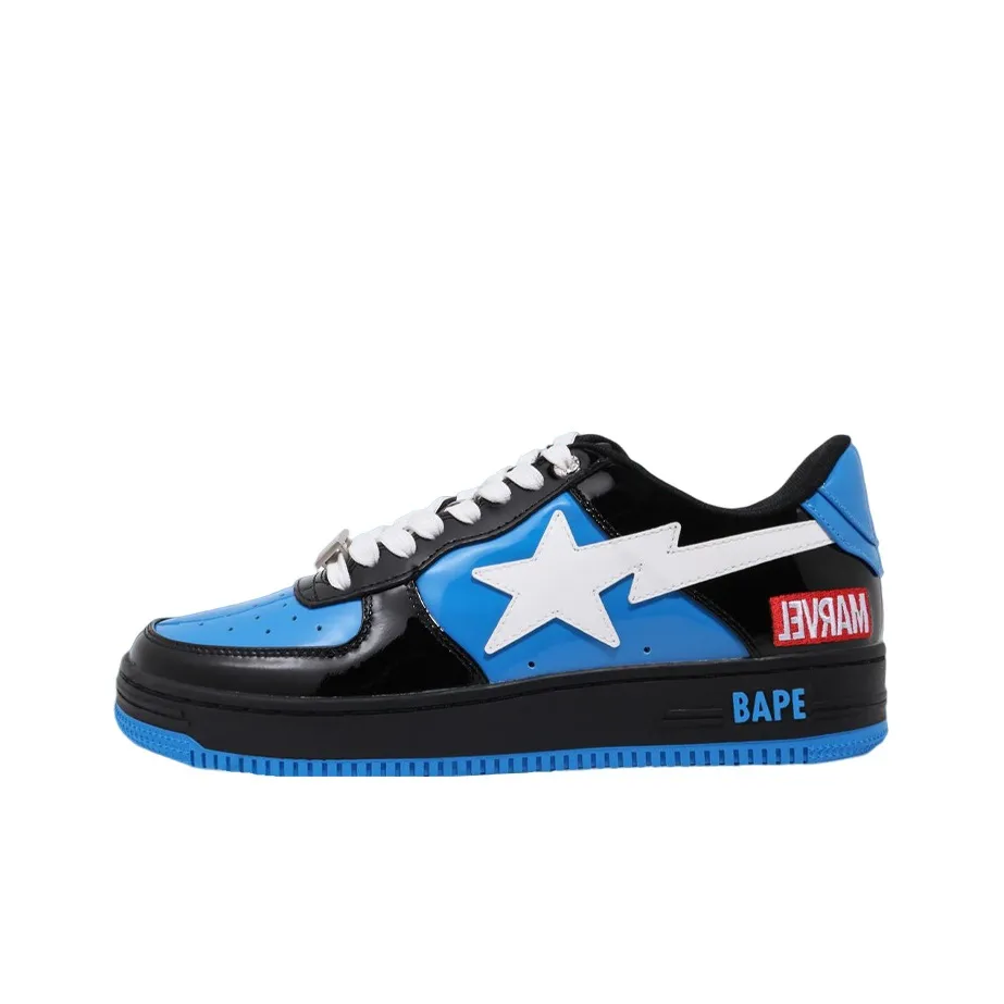 A BATHING APE X Marvel Bape Sta 'Black Blue White'