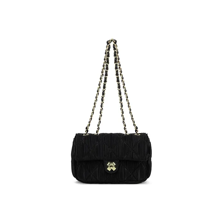 CHISIY Fabric Shoulder Bag, Crossbody Bag Trumpets Women's Pink/Black