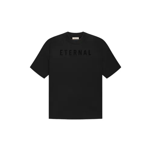 Fear of GOD Черная Унисекс Футболка
