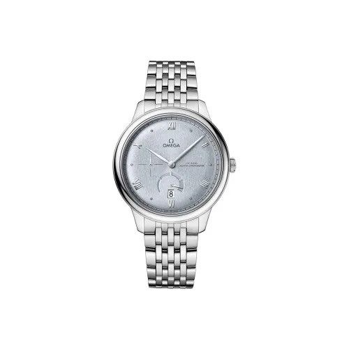 OMEGA Автоматический Механический Movement Мужские Elegant Saucer Series Часы 41 мм Серебряные