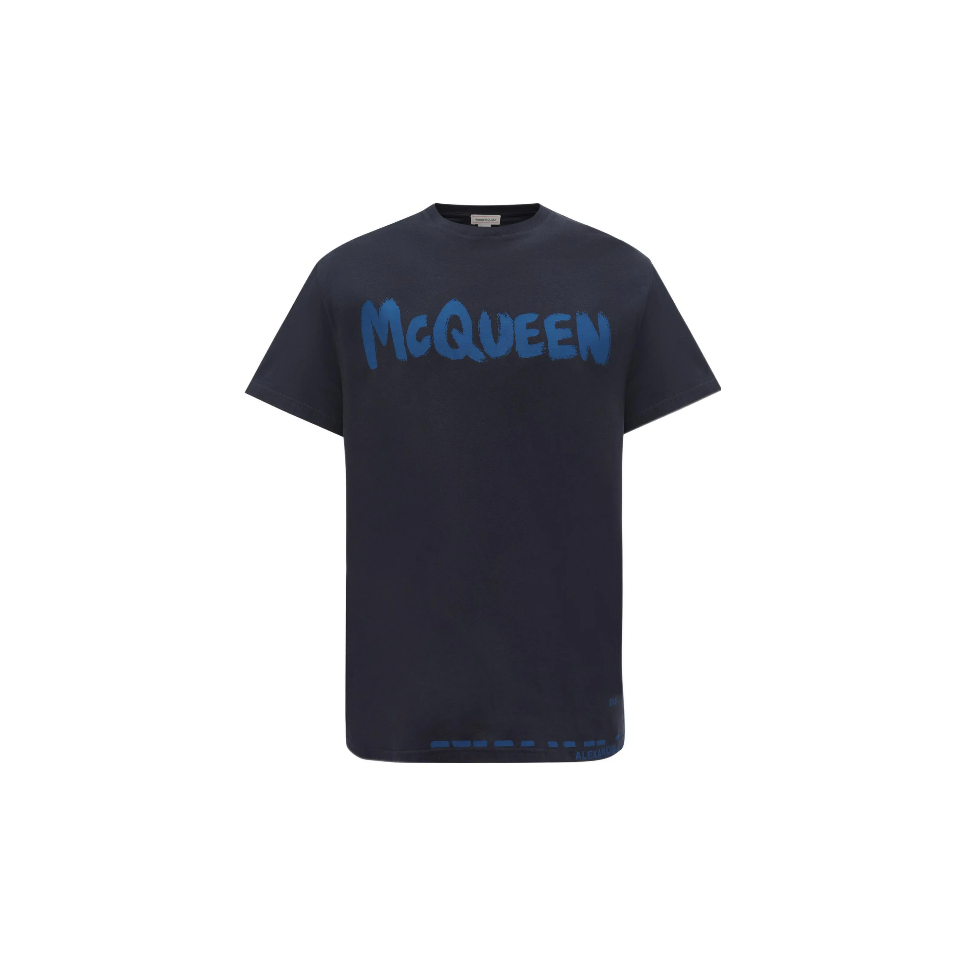 Alexander McQueen Logo Printed Crewneck T Shirt
