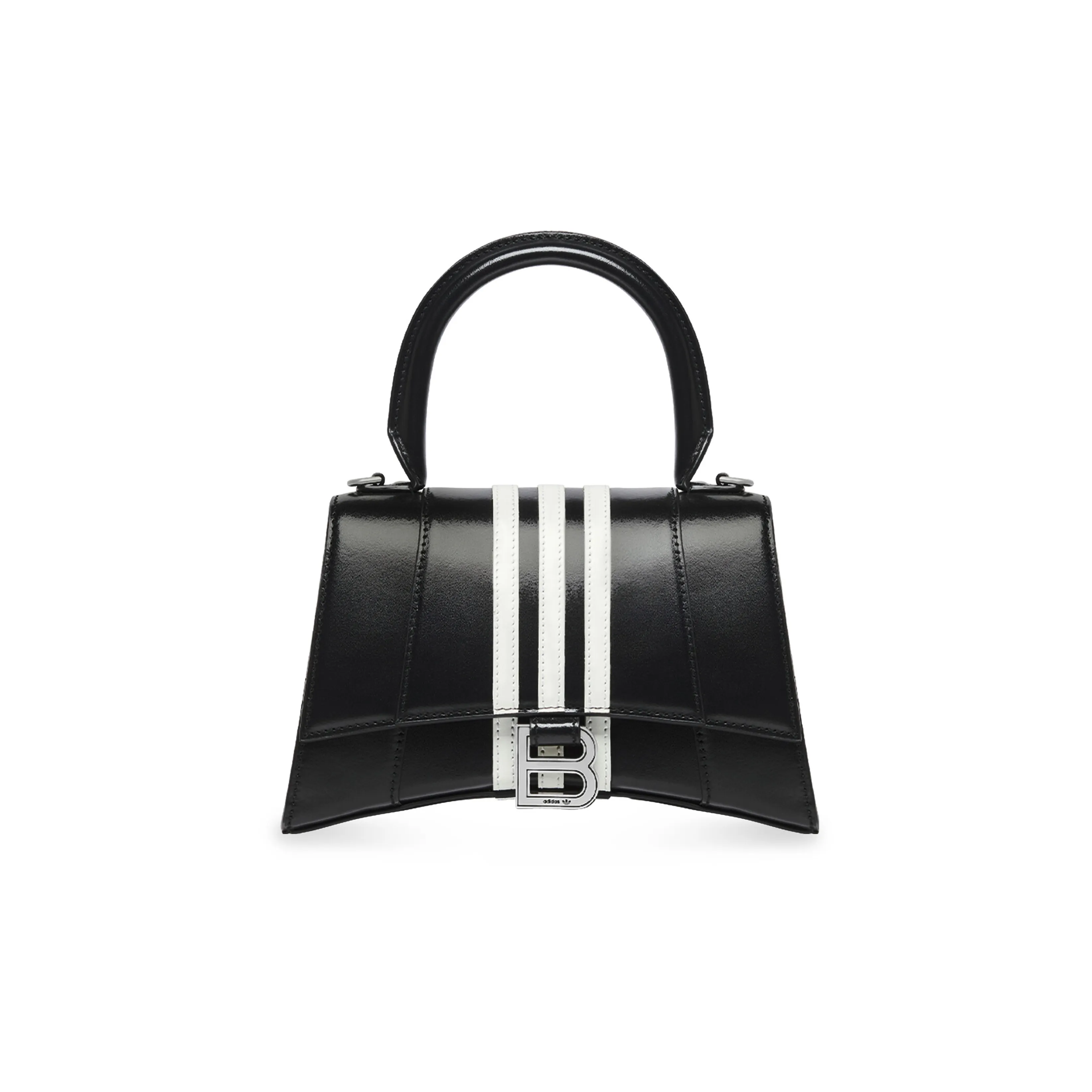 Balenciaga X Adidas Hourglass Small Handbag Black