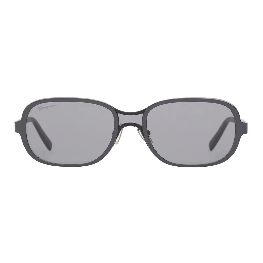 Ferragamo Eyewear Oval Frame Sunglasses
