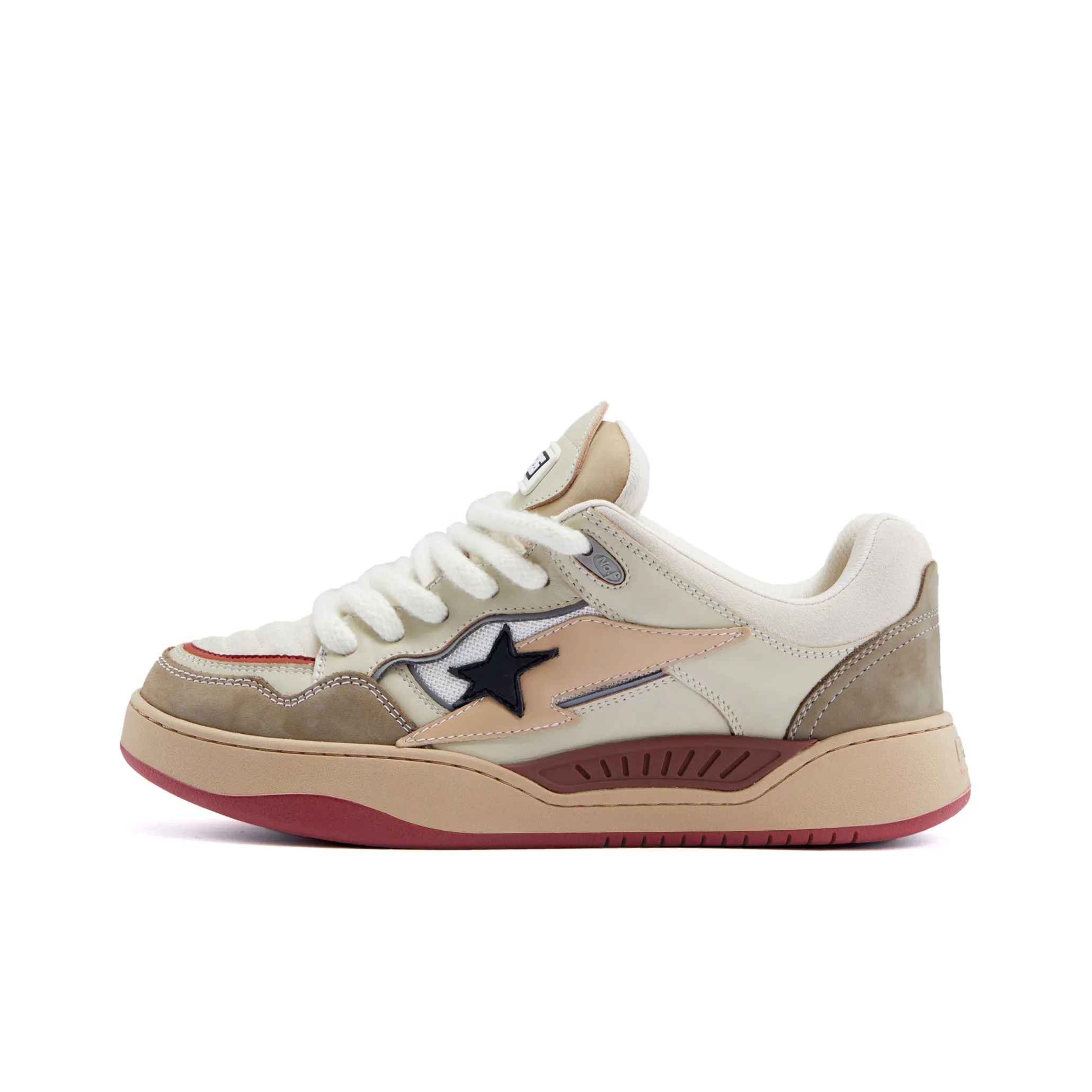 F426 Steamer 1.0 Abrasion Resistant Low Top Skateboard Shoes Unisex Light Khaki