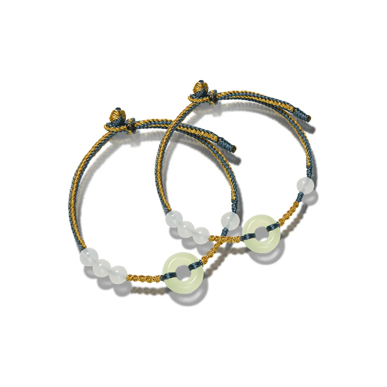 AGOVSKI Bracelets Green Jade Unisex