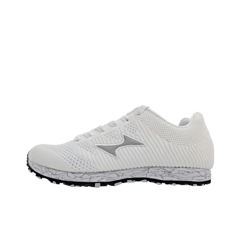 HEALTH Slip Resistant Abrasion Resistant Breathable Low-Top Running Shoes Unisex White HEALTH Slip Resistant Abrasion Resistant Дышащие Низкие Кроссовки для Бега Унисекс Белые