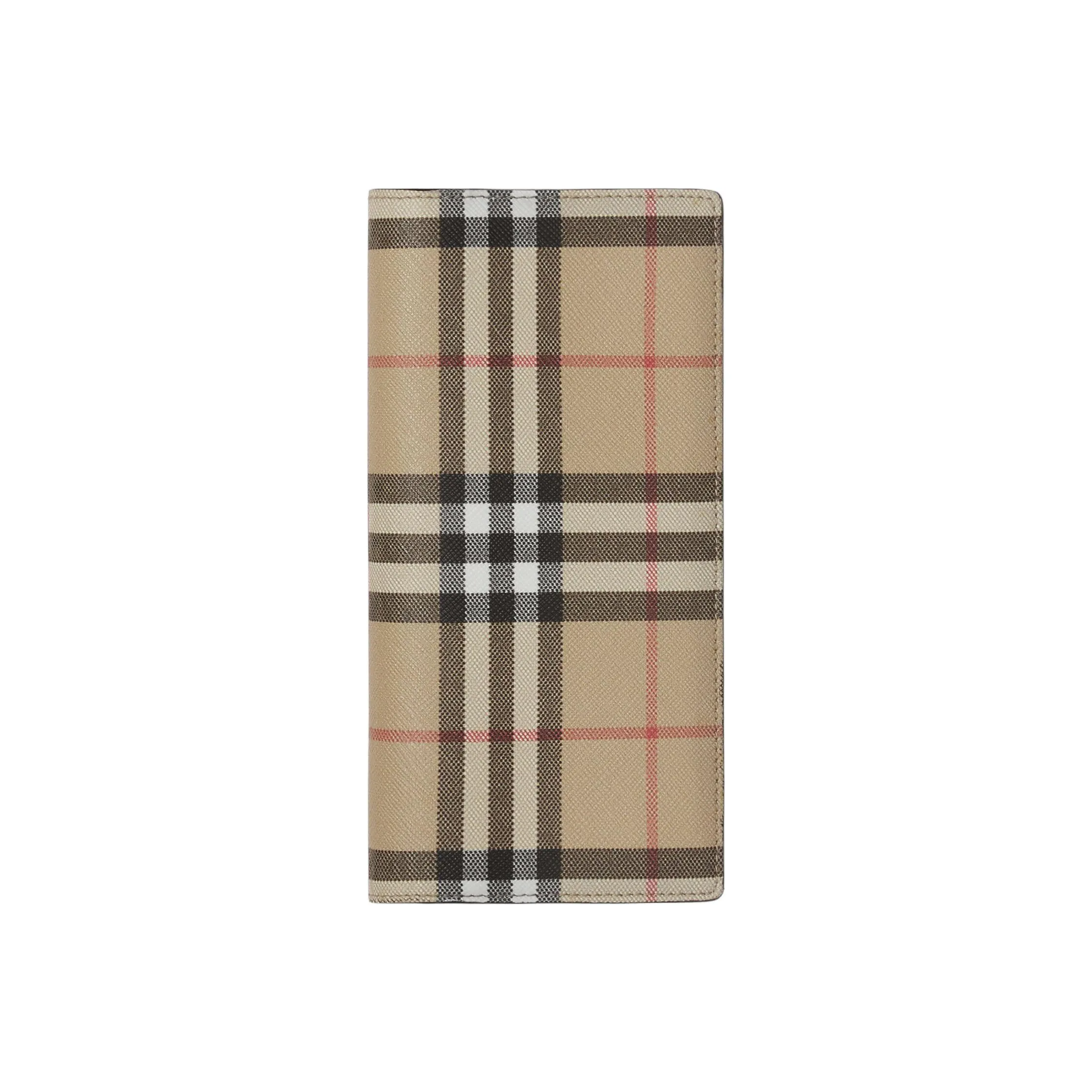 Burberry Tartan Long Wallet Beige