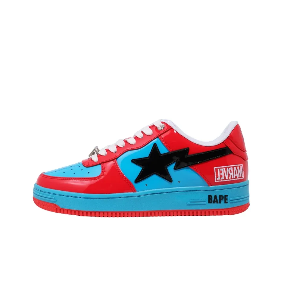 BAPE A BATHING APE Bape Sta Low Marvel Comics Spider Man