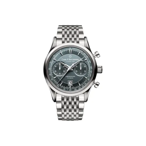 Carl F.Bucherer Автоматический Механический Movement Мужские Часы MANERO Collection 43 мм Серые