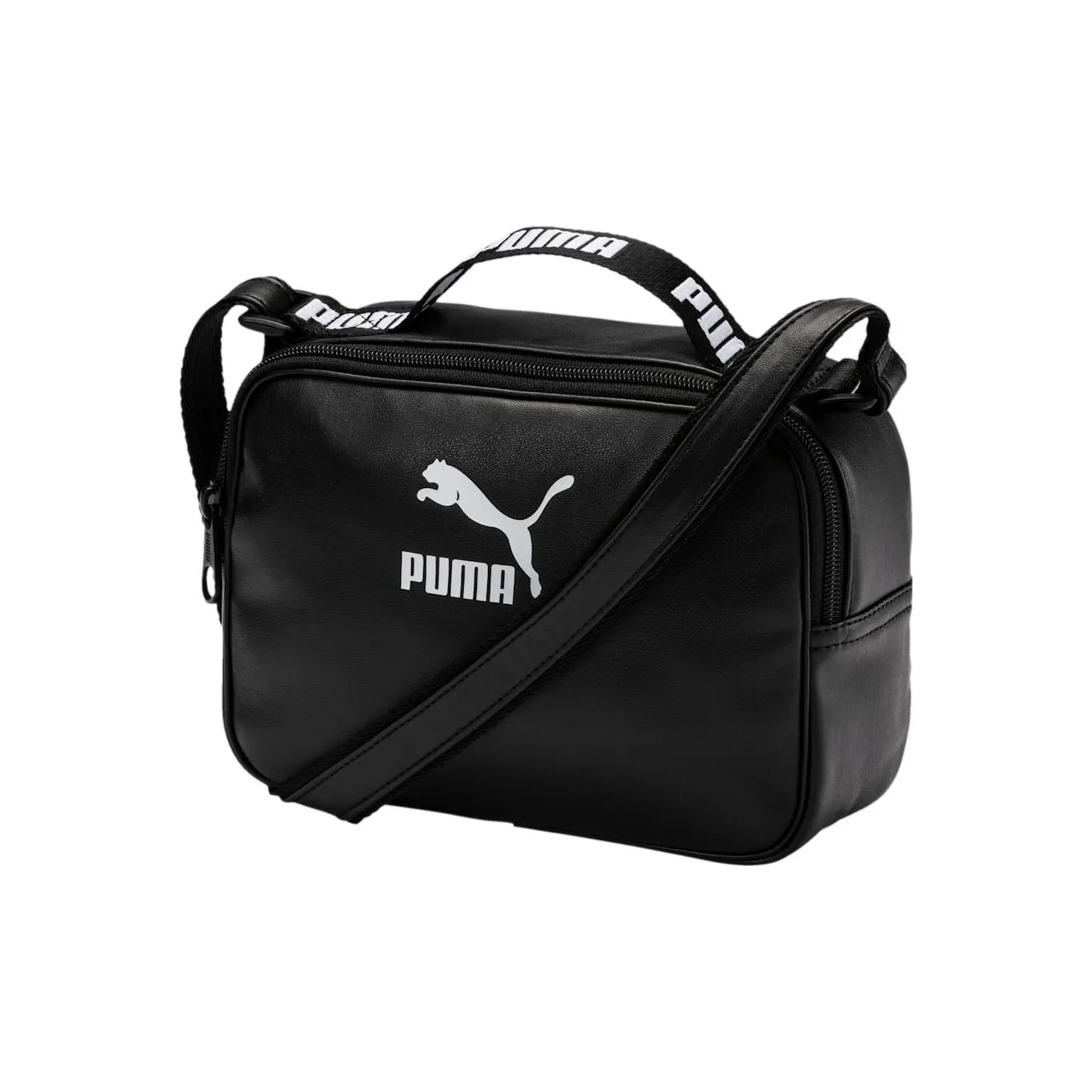 PUMA Искусственная кожа Сумка Сумка через плечо Сумка через плечо Стандартная Унисекс Черная