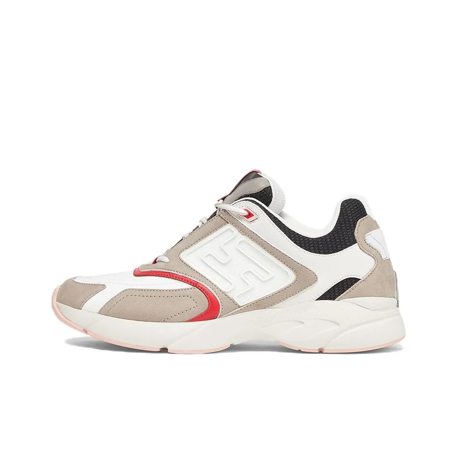 FENDI Casual Shoes Men Low Top White/Beige/Black