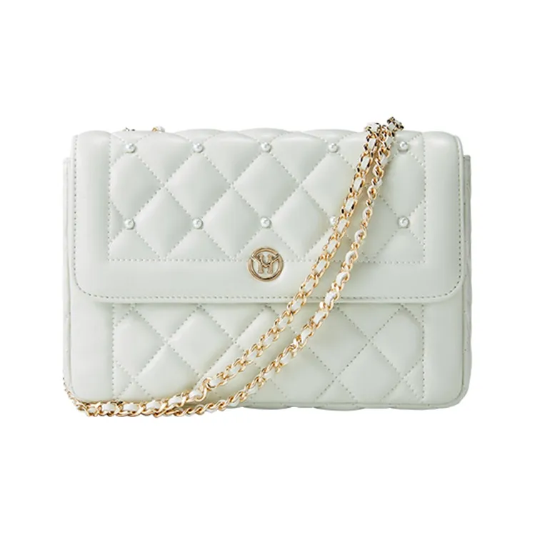 VICTORIA·HYDE Sheepskin Pearl Handbag Chain Handbag Shoulder Bag Women's Multicolor VICTORIA·HYDE Овчина Жемчужный Сумка Цепочка Сумка Плечевая Сумка Женская Многоцветная