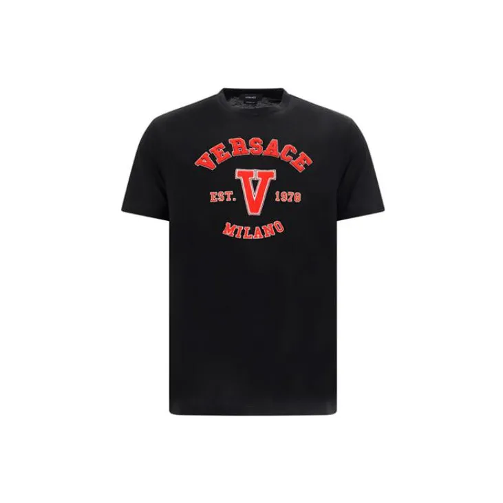 VERSACE SS23 T Shirt Men's Black