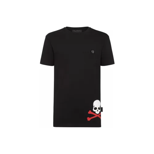 PHILIPP PLEIN Черная Мужская Рубашка