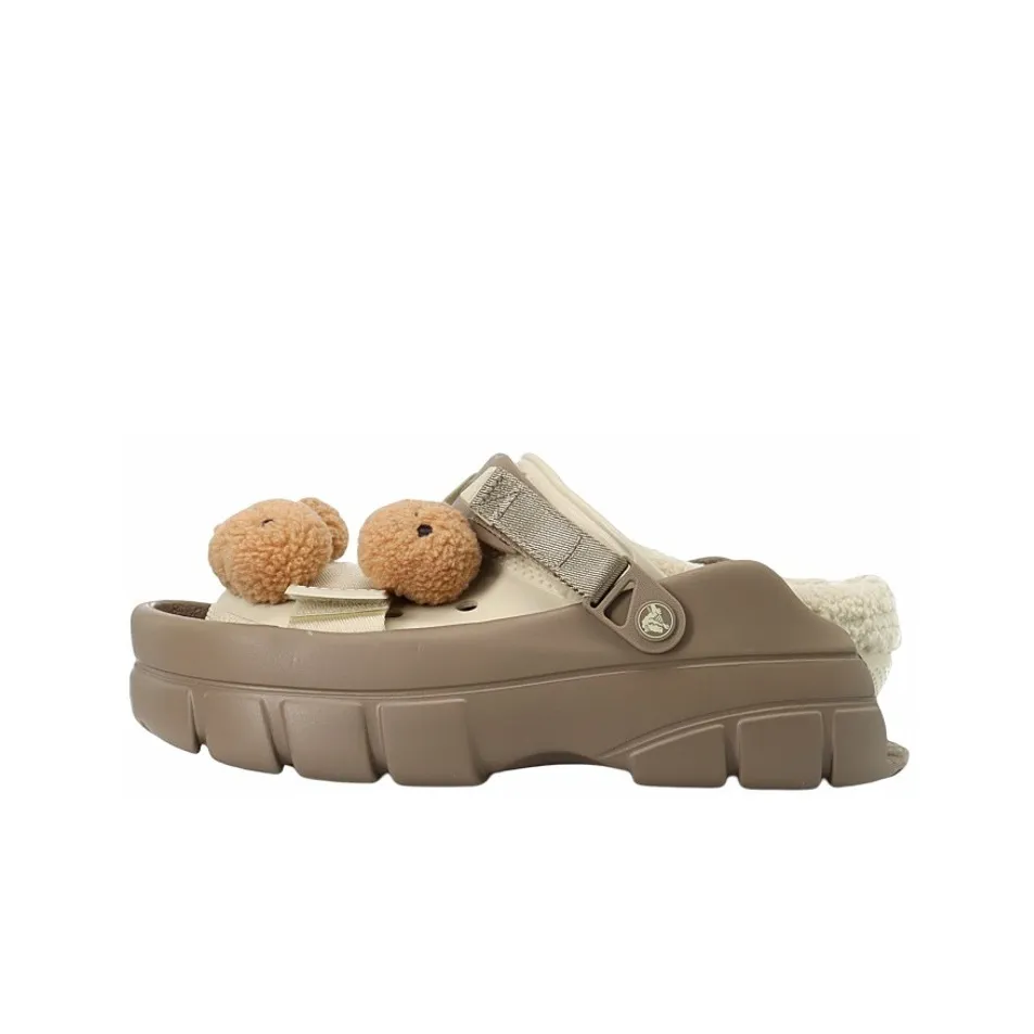 Sankuanz x Crocs Classic Clog Sabo Унисекс Песочный Желтый Shangguan Zhe Коллаборация