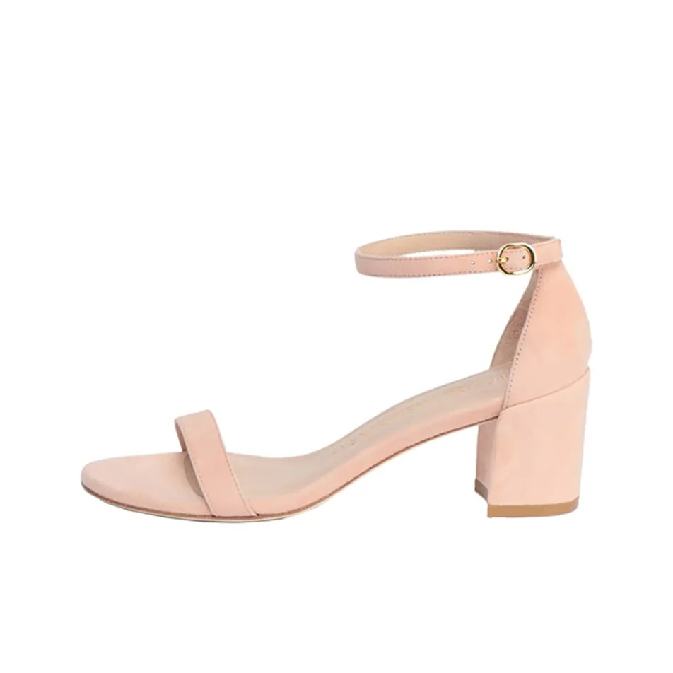 Stuart Weitzman SW one Ремень Сандалии 6,5 см Женские Розовые