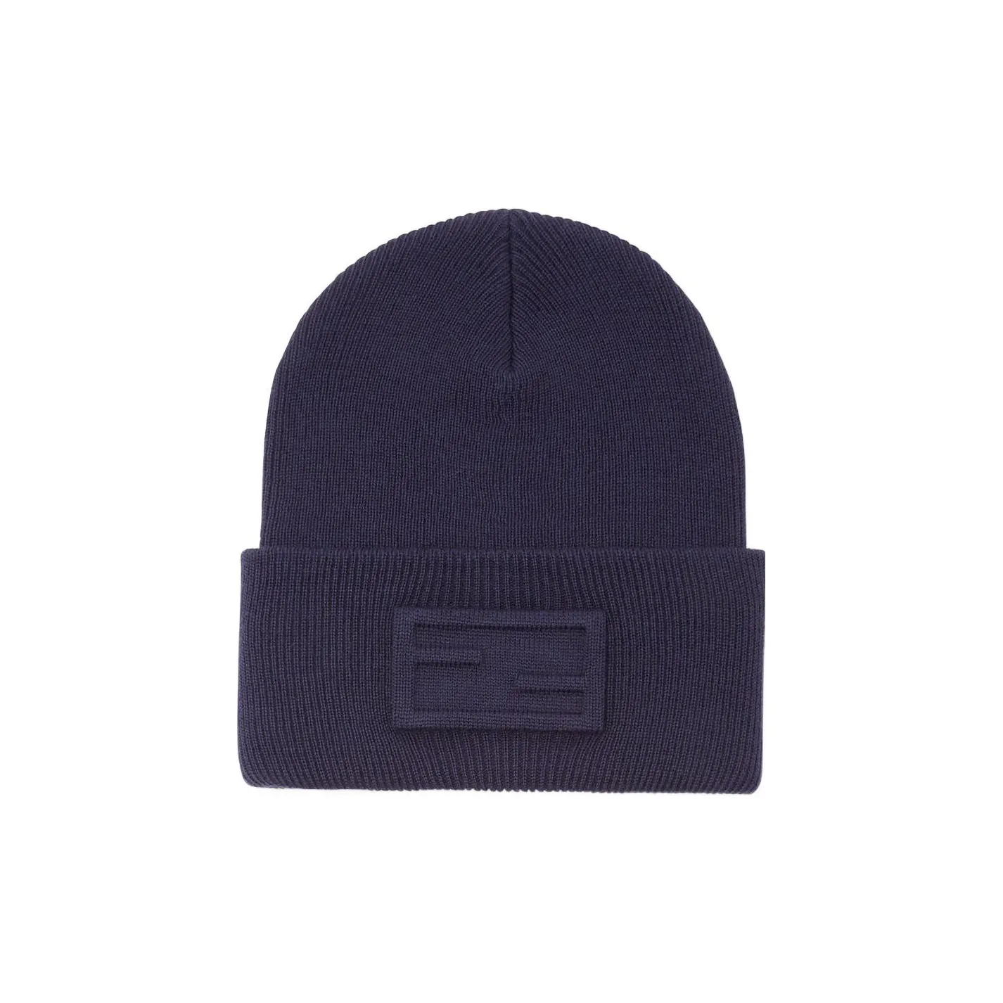 FENDI Baguette Beanies Men's Blue