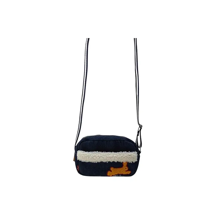 Levi's Cotton Camera Bag Shoulder Bag Crossbody Bag Regular Women's Blue