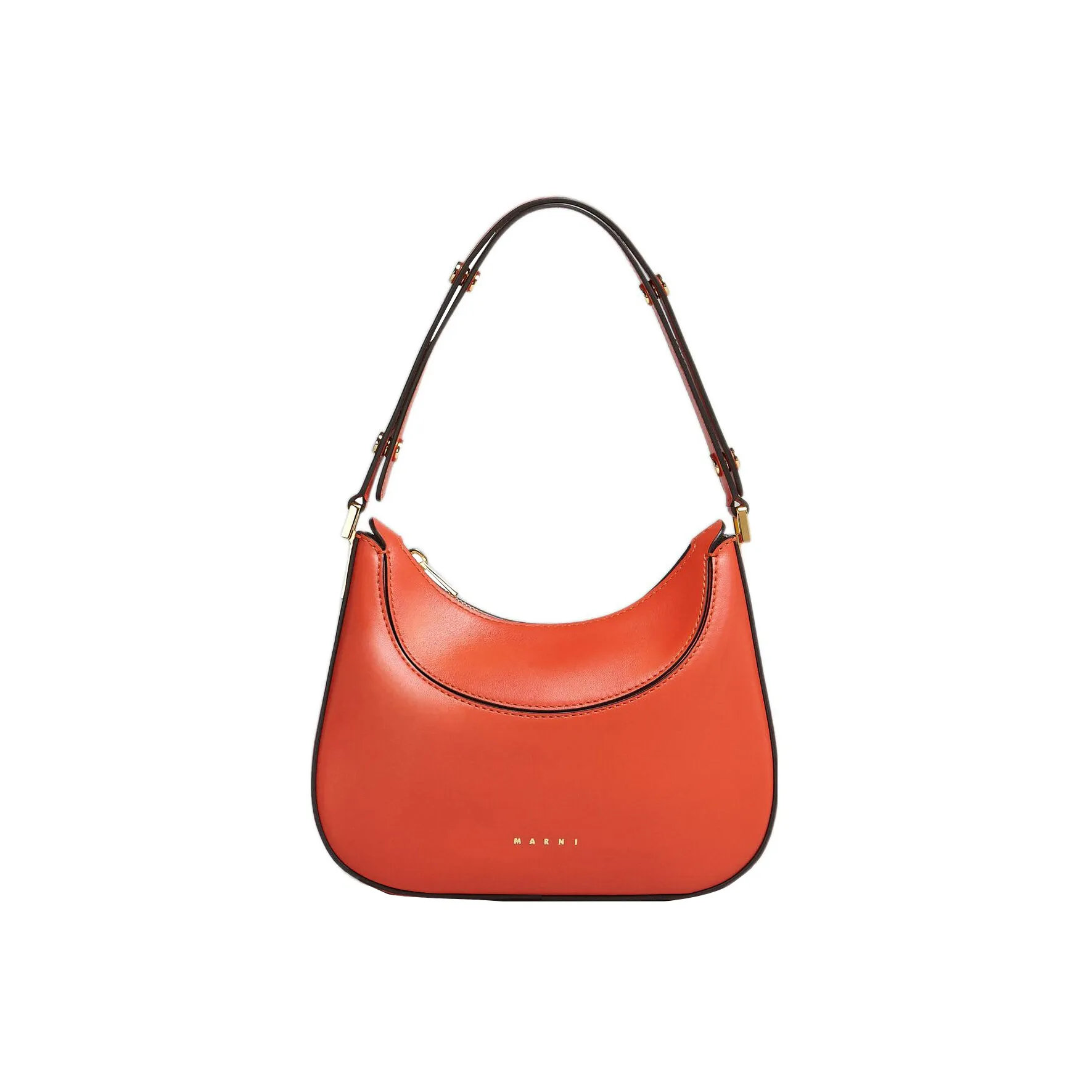 Marni Сумка из коровьей кожи сумка через плечо женская оранжевая