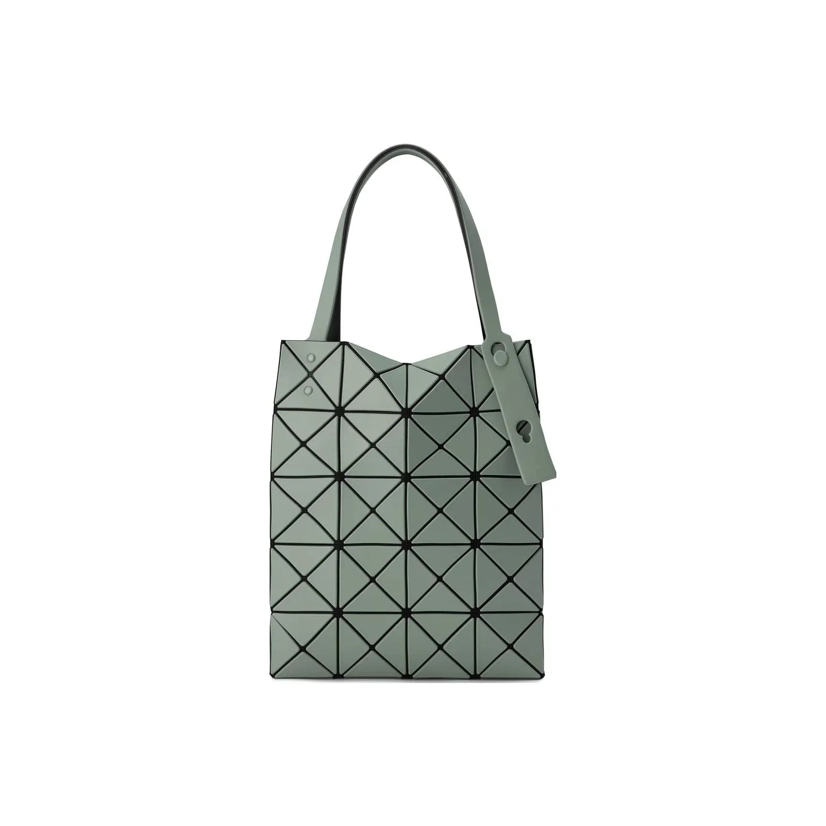 ISSEY MIYAKE Lucent Boxy Vinyl Chloride Resin Small Square Bag Tote Bag Handbag Regular Women's Dark Green