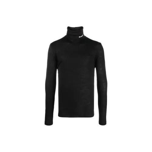 JIL SANDER Черная Мужская Рубашка