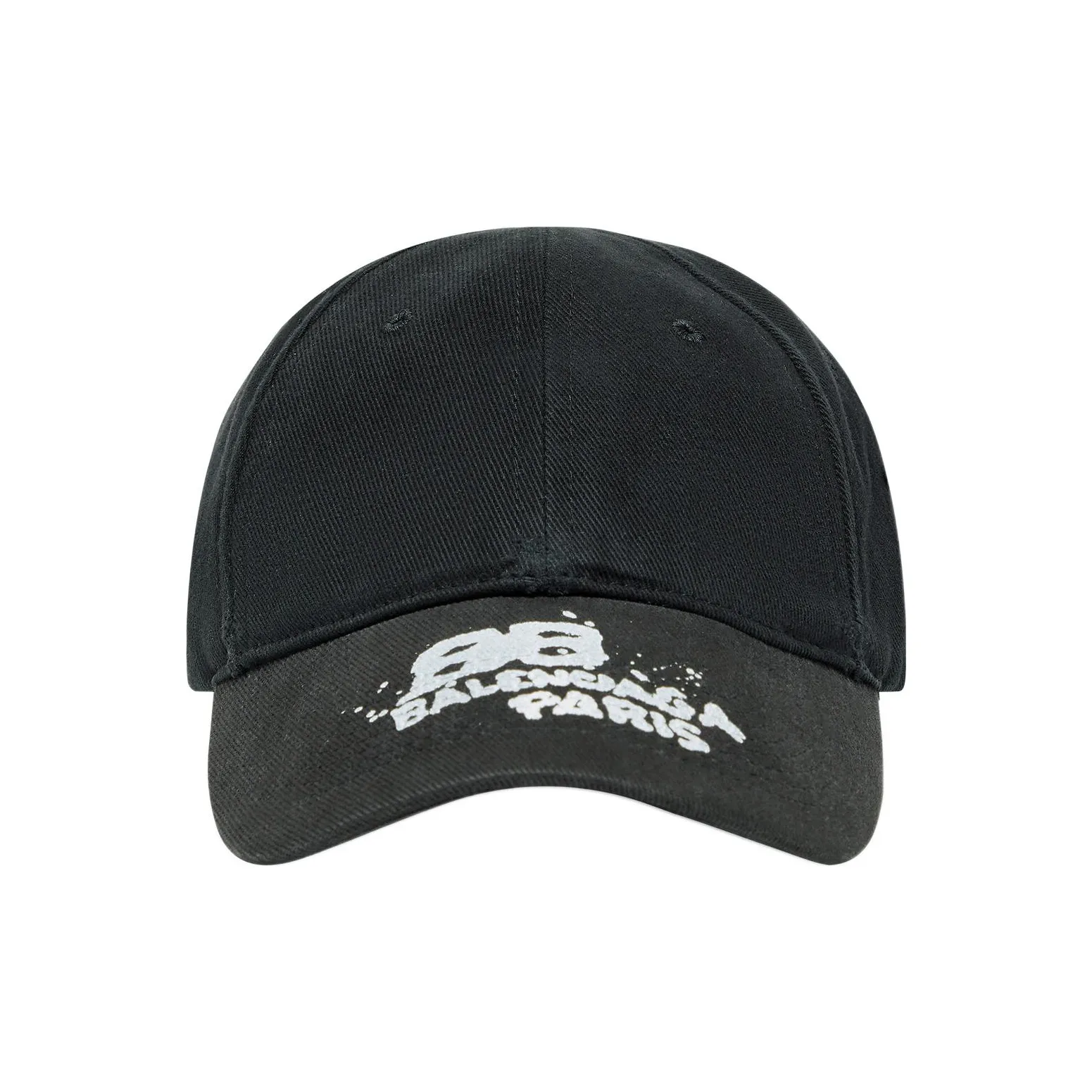Balenciaga Хлопок Бейсболки Мужские Черные