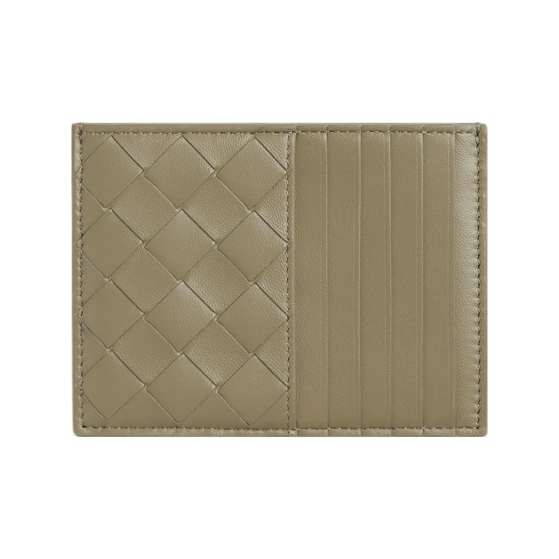 Bottega Veneta Sheepskin Картхолдер Женский Тауповый