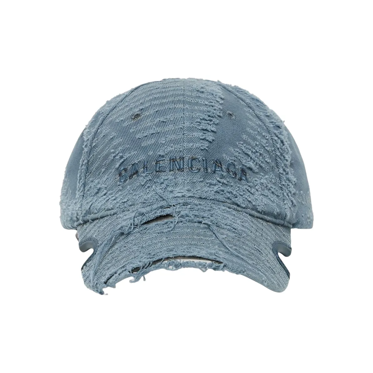 Balenciaga Хлопковые кепки женские синие