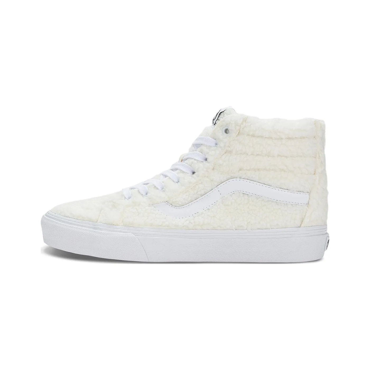 VANS SK8 High Топ Скейтборд Кроссовки Унисекс Белый Серый