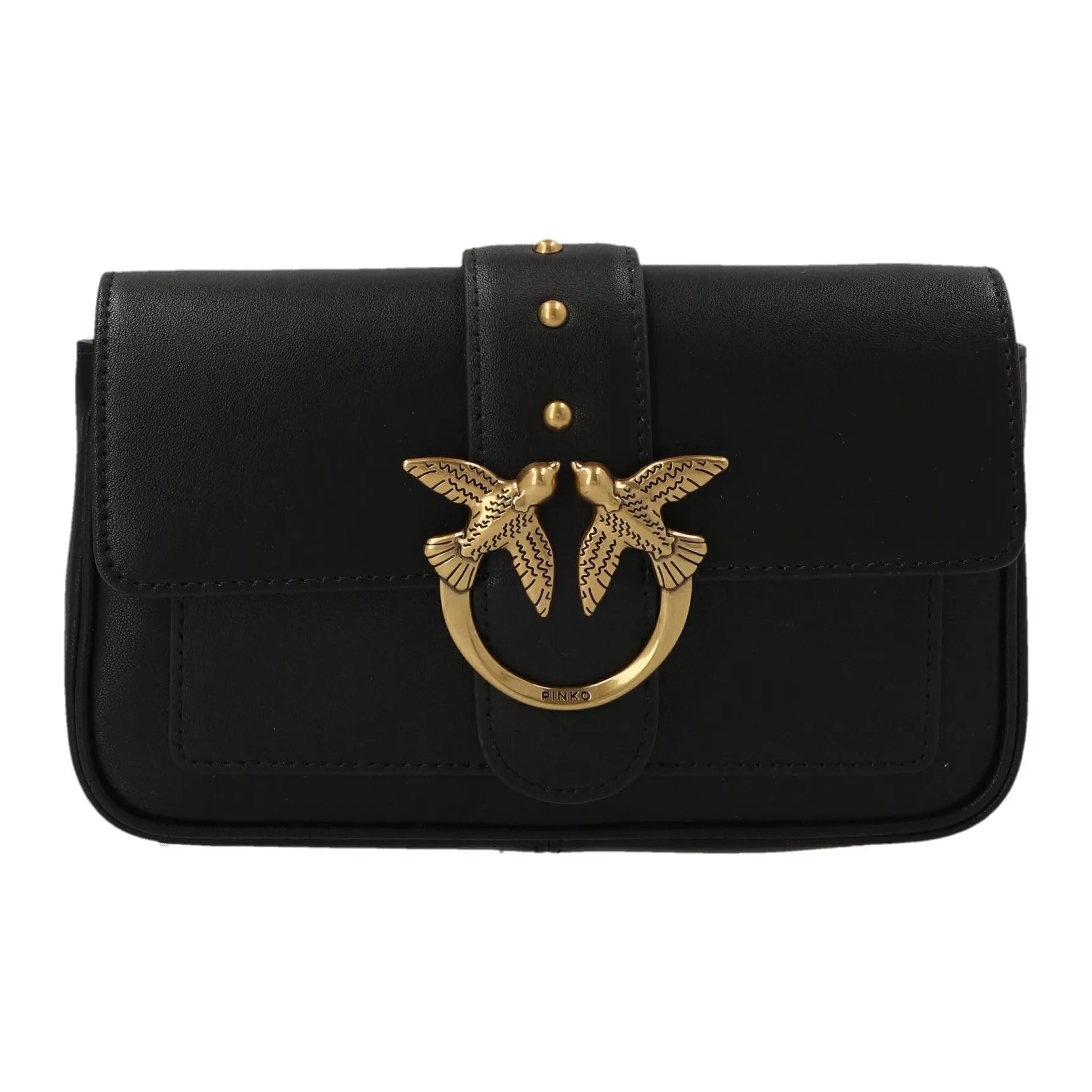 PINKO Сумка через плечо из кожи сумка на плечо женская черная