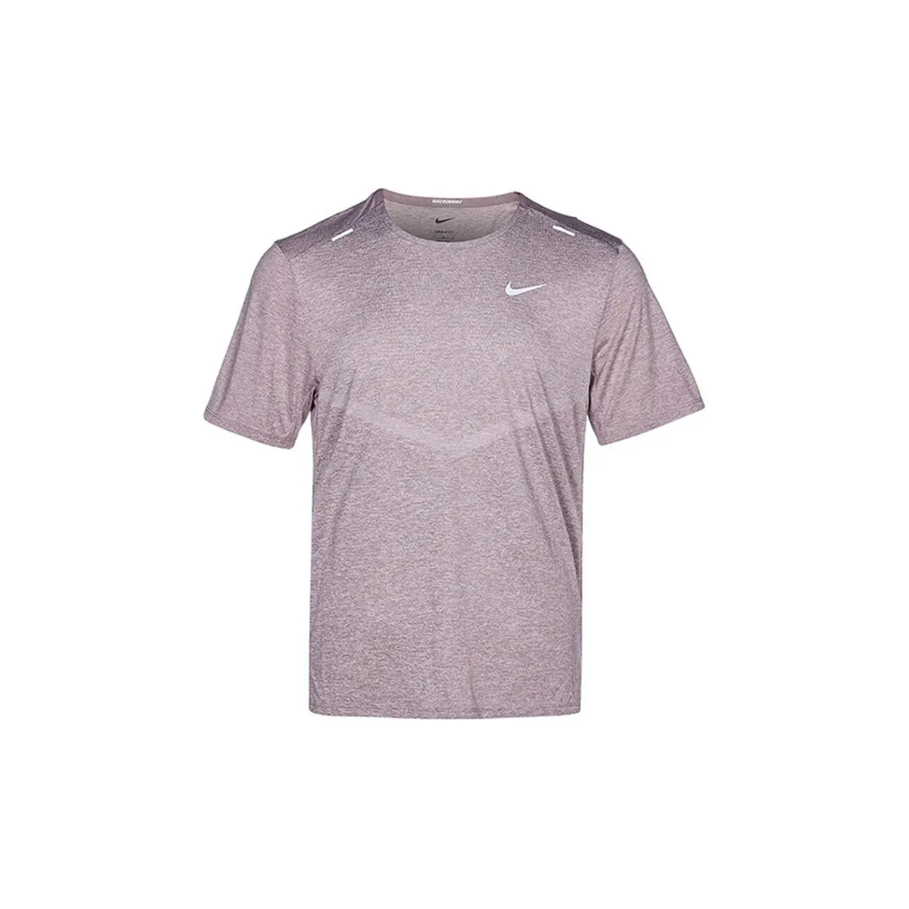 Nike Бег Т-Рубашка Мужская Фиолетовая