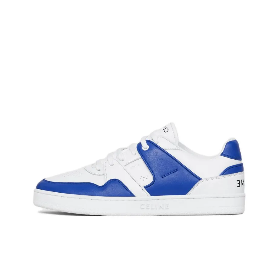 CELINE CT 04 Low Lace Up Sneaker 'Optic White Blue'