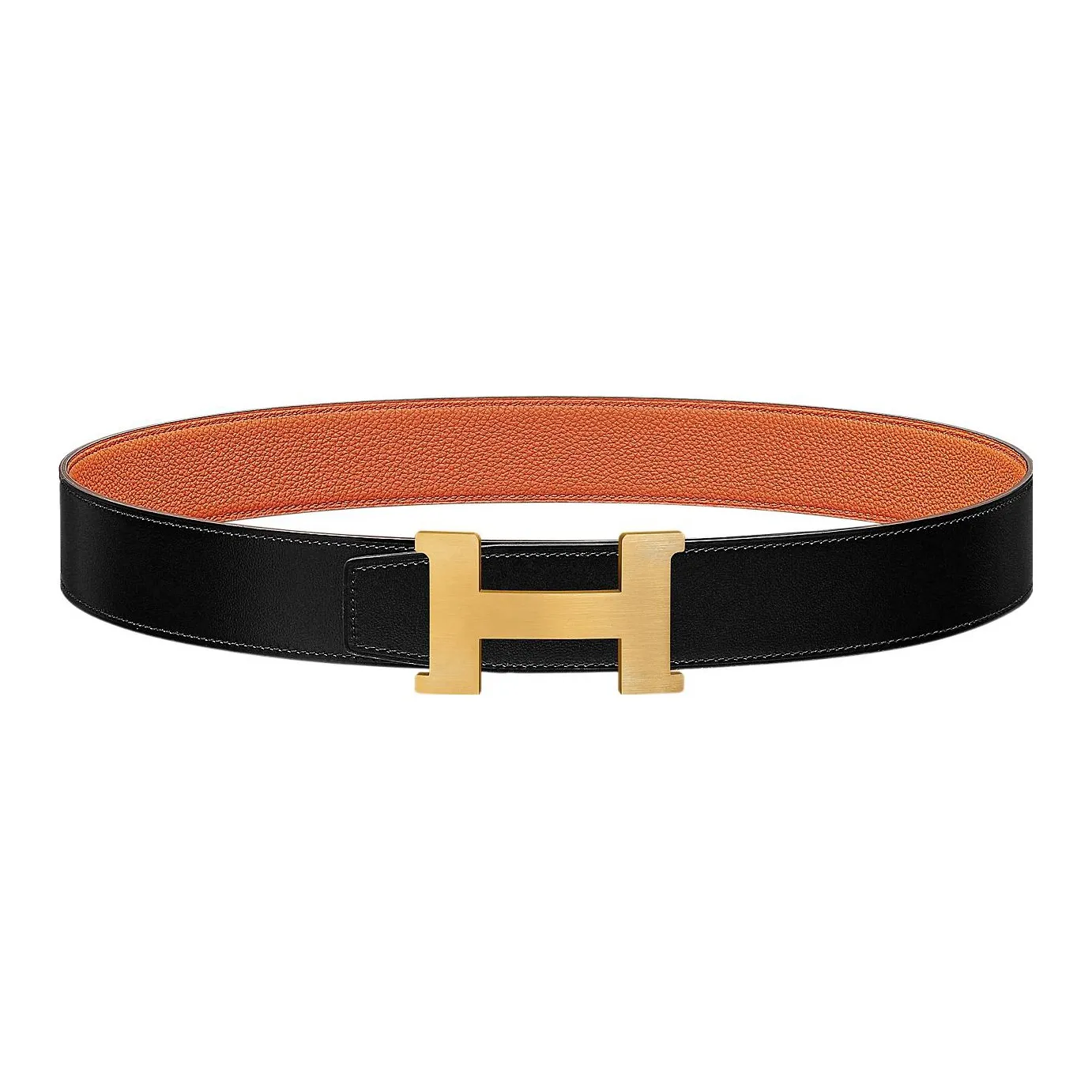 HERMES Constance Leather Belts Men