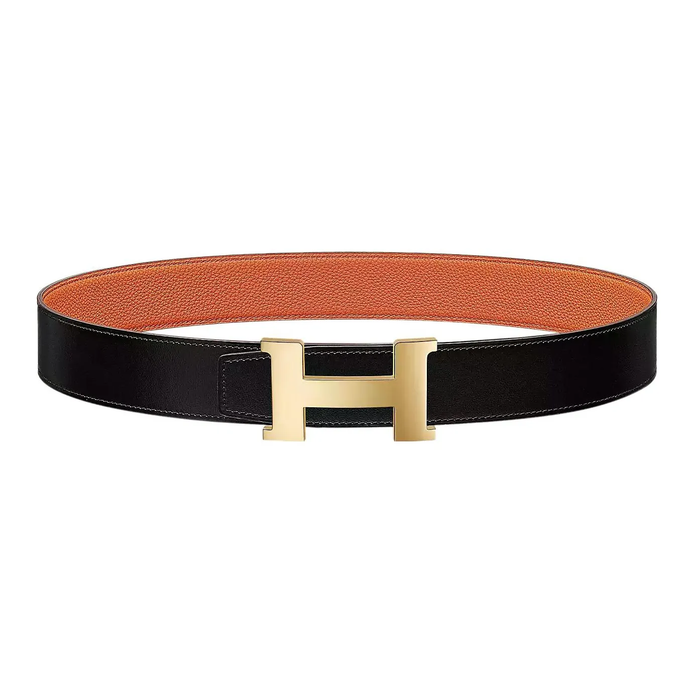 HERMES Constance Leather Belts Men