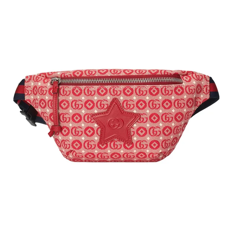GUCCI Сумка через плечо кошелек для монет детская красная