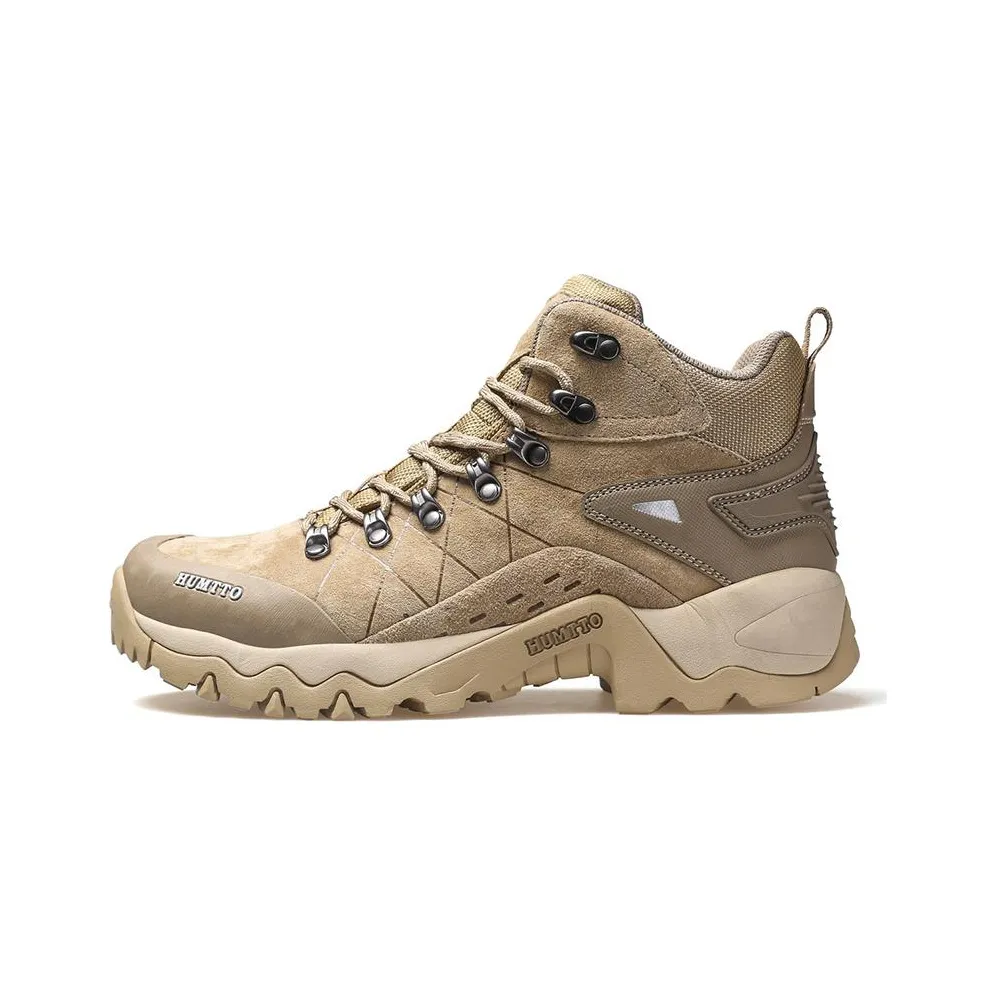 HUMTTO Anti Slip Wear Resistant High Top Outdoor Shoes Men's Sand