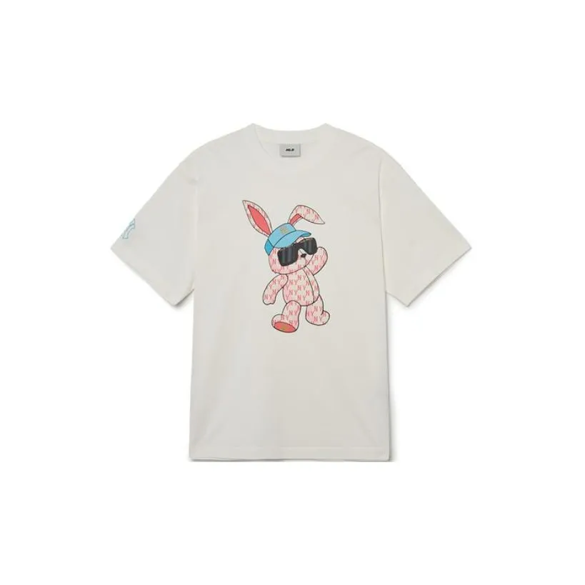 MLB SS23 Set-in Sleeve T-Shirt Unisex White