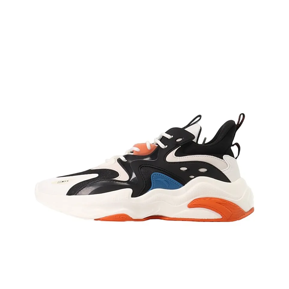 ANTA Life Collection MIX4,0 Амортизаторы Slip-resistant и устойчивые к истиранию Низкий топ Casual Мужской Черный Белый