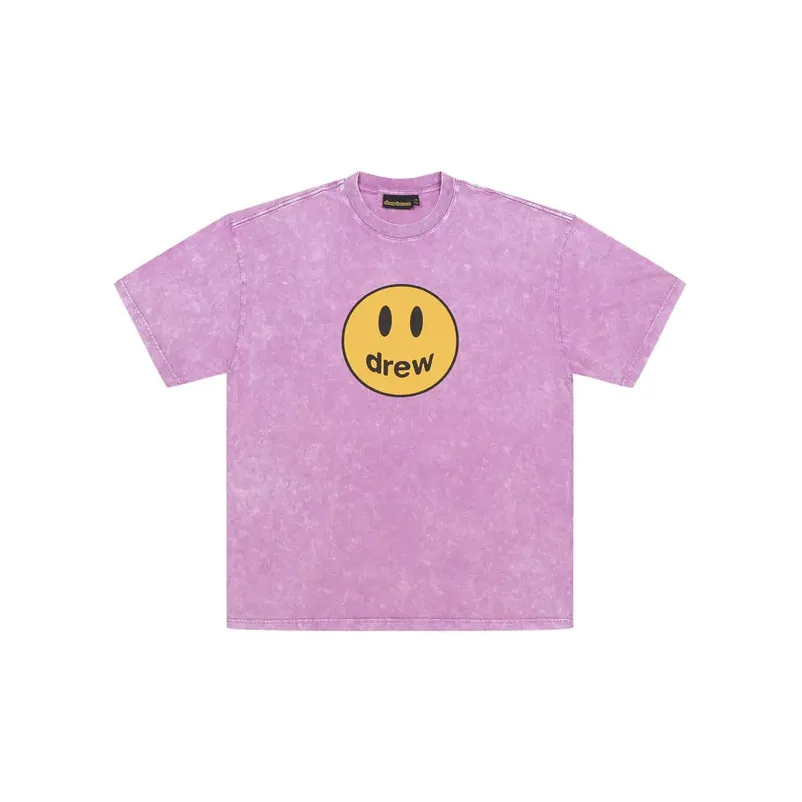 Drew House T-Shirt Унисекс Фиолетовый
