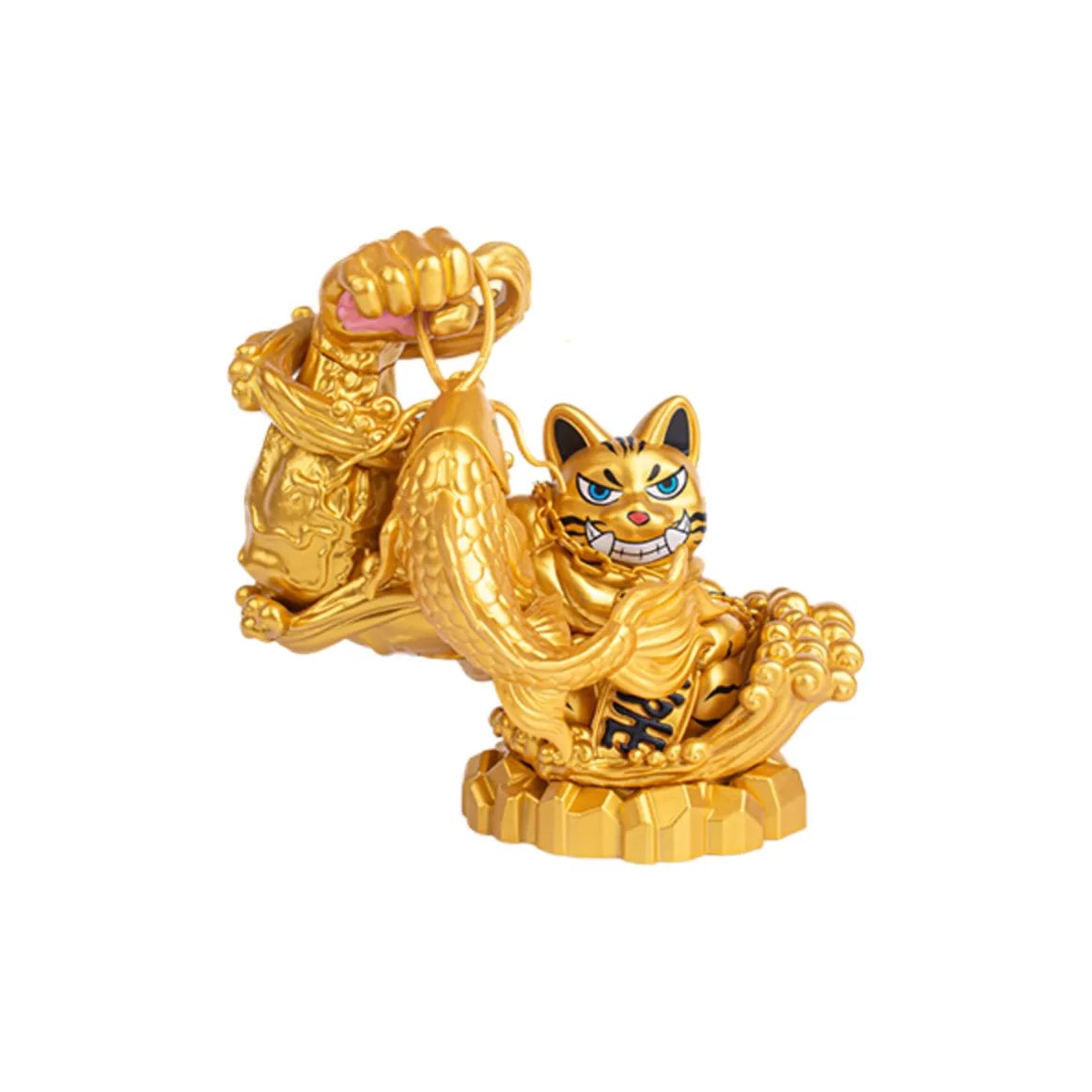 Tide Rising Anime x TOP TOY Great Пава Счастливый кот Коллаборация Слепые коробки Один Mystery Коробка Целая коробка 4 шт